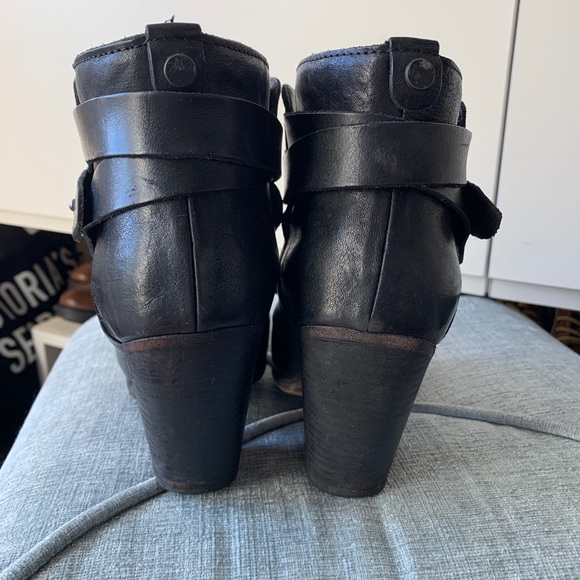rag & bone Harrow booties in black - Picture 5 of 7